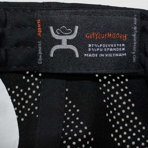 Hooey Habitat Black Trucker Hat Fishing Lure SKU: 6015T-BK Snapback NWT - Picture 5 of 11